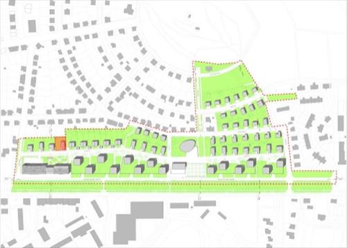 Kasárna Jičín, parc. č. 1296/61